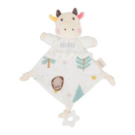 Hanging Baby Toy Relaxing Educational Comforting Soft Comfortable Spandex Corduroy Cartoon Animals Style Infant Toy Cattle