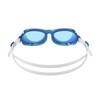 Speedo Unisex Kids Junior Futura Classic Swimming Goggles, Clear/Neon Blue,