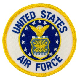 United States. Air Force Patch (102) 3" Round Embroidered Patch 13594