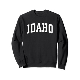 Idaho Crewneck Sweatshirt Sports College Style State Gifts Sweatshirt