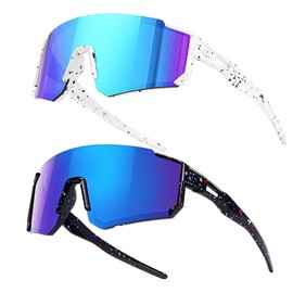 Kids Baseball Sunglasses,UV400 Viper Sunglasses for Boys Girls,Cycling Running Golf Glasses
