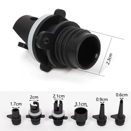 Tachiuwa Valves Adapter SUP Pump Adaptor Inflatable Air Pump Leakproof Replacement Durable Universal Kayak Nozzles Boat Pump Adaptor