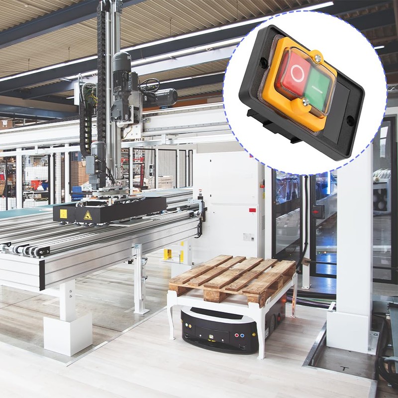 Joyzan Start Stop Switch, Push Button Switch Waterproof On Off