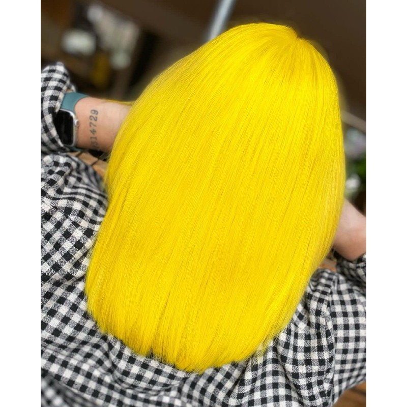 Crazy Color Caution UV Semi-Permanent Hair Dye. Highly Pigmented Neon