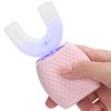 360Dgree UShape Toothbrush Rechargeable Automatic Toothbrush Silicone Oral Care Tool