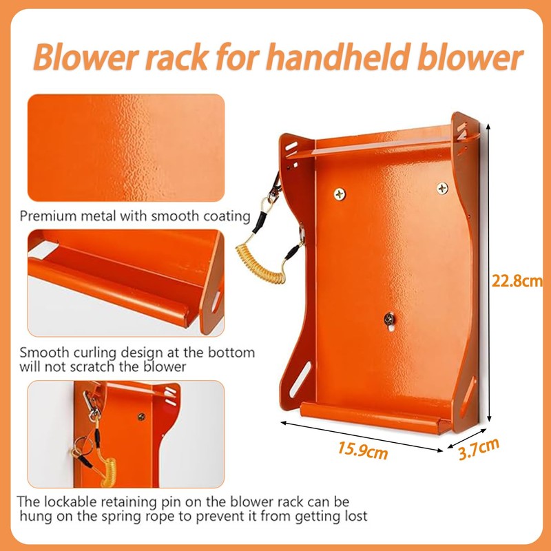 Blower Rack Handheld Blower and Holder Mount Rack for BG50