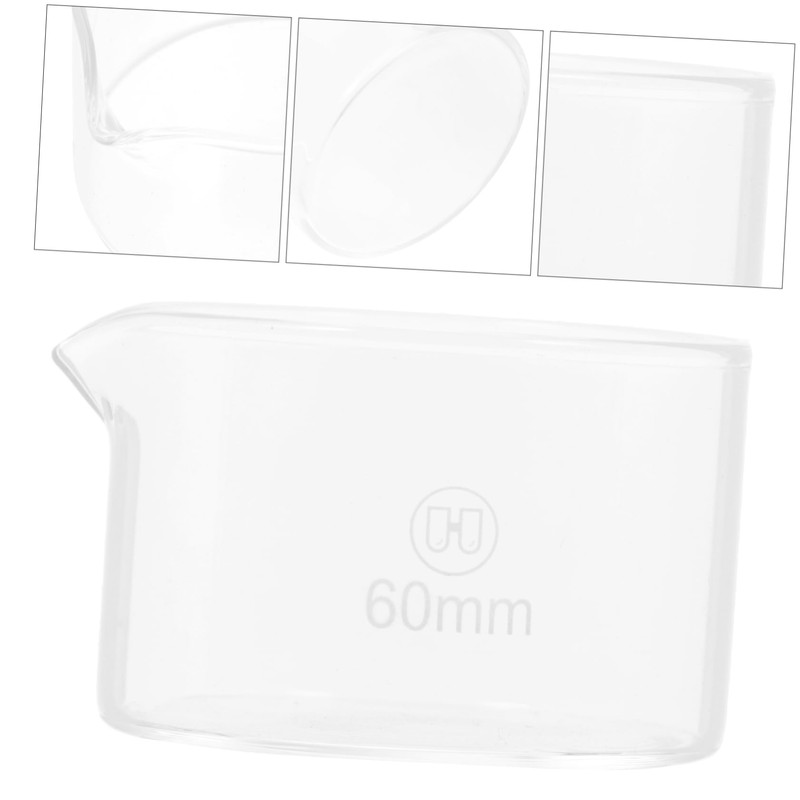 Mobestech 3 Pcs Crystallizing Supplies Lab Glass Dish Heat-Resistant Evaporation