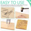 Keadic 500 Pcs Nail Assortment Kit, 4 Sizes, Small Nails,