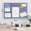 Large Felt Cork Board for Wall 36"x24" 6 Pack 11.8"x11.8"