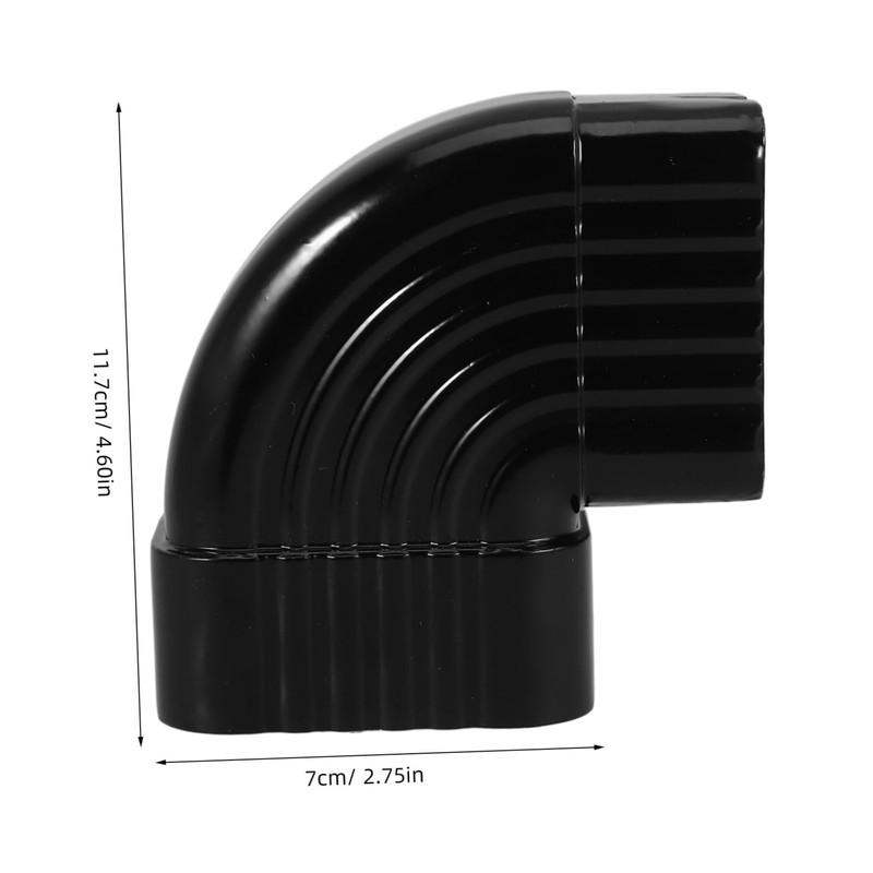 Operitacx Replacement Rain Elbow Adapter UK Right Angle Downspout Connector
