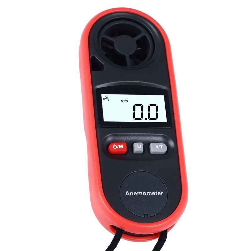 Anemometer Handheld Digital Wind Speed Meter Gauge Air Flow Tester