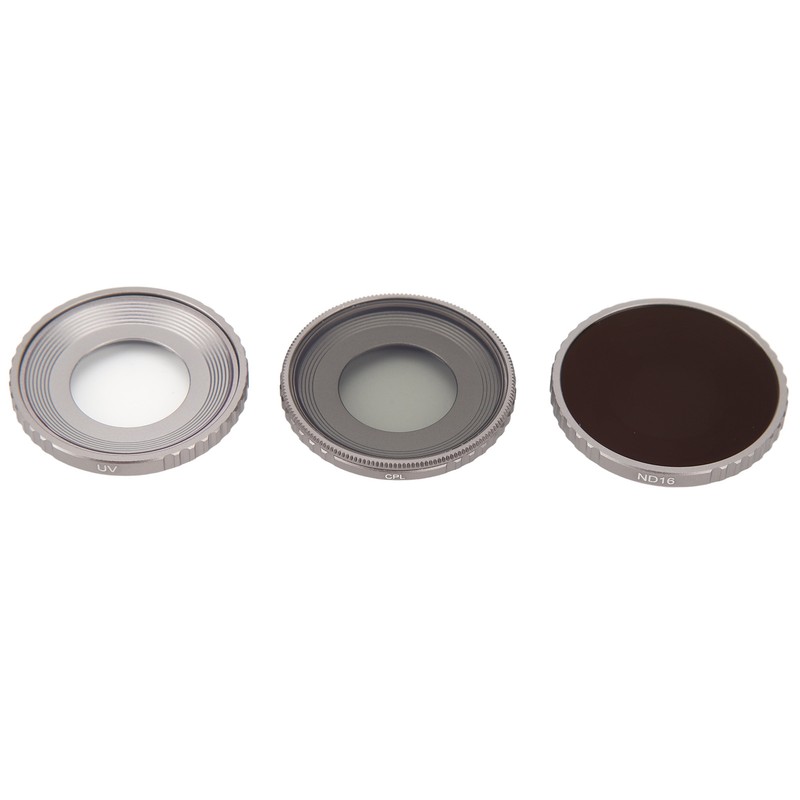 Action Camera Filters UV ND16 CPL Filters Aluminium Alloy Frame
