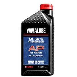 Yamaha Yamalube 10W-40 Motorsports AP Engine Oil- 1 Quart, #LUB-10W40-AP-12