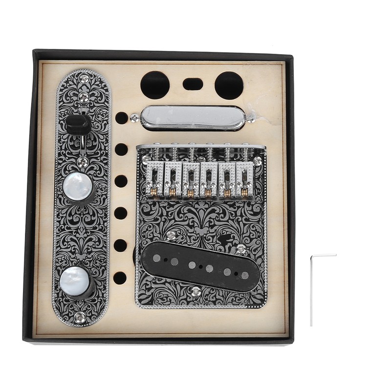 Bridge Neck Pickup Set Electric Guitar Accessory Alnico 5 Magnets