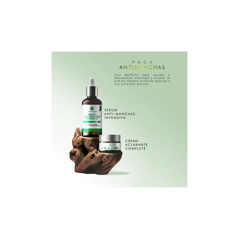 Pack Anti Manchas Aclarante Intensivo Reparador Facial 2u Todos