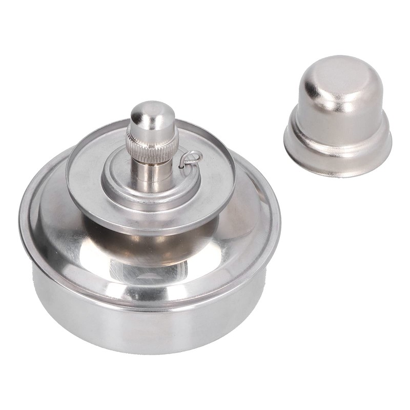 Disee Alcohol Lamp, Adjustable Stainless Steel Lab Alcohol Lamp Explosion-proof