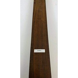 Cocobolo Thin Stock Lumber Boards, Suitable Thin Stock Lumber Board for Wood Crafting and Wood Working Projects, Measuring 3/8" x 1 1/2" x 16"