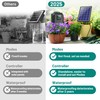 Biling 4W Solar Irrigation System for Garden, Digital Programmable Smart