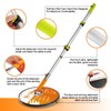 POLIWELL 9 Inch Drywall Pole Sander with 3-Foot Extension Pole