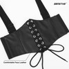 SANSTHS Women Corset Waist Belt, Elastic Wide Renaissance Underbust Corset