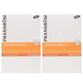 Pranarom Oregano Plus Capsules, 30 Capsules, Set of 2 (PRANAROM Supplement)