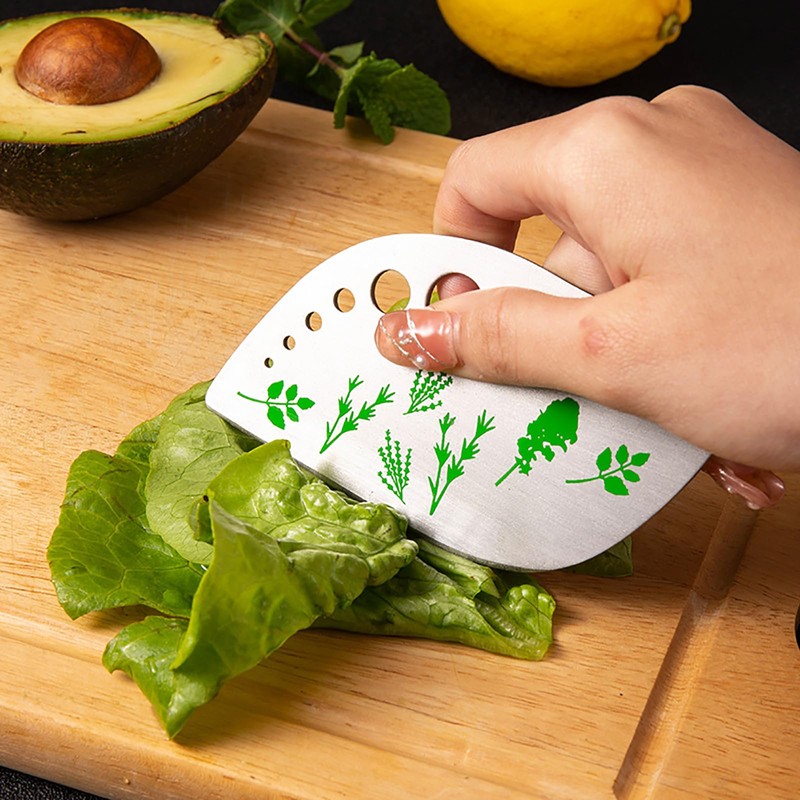 WUDQIJI Leaf Herb Stripper 9 Holes Herb Stripper Herb Cutter