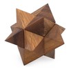 Shooting Star Puzzle: 3D Brain Teaser Wooden Puzzle for Adults