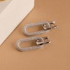 Paperclip Earrings for Women Lightweight Chain Link Dangle Earrings with