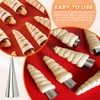 35pcs Cream Horn Kits for Baking, Cannoli Forms Tubes Kit,