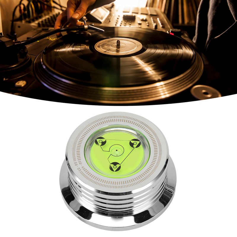 Record Weight Stabilizer Professional 50Hz 45rpm Vinyl Turntable Disc Stabilizer