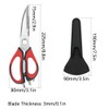 Multifunction Kitchen Scissors, 6-in-1 Stainless Steel Heavy Duty Kitchen Shears