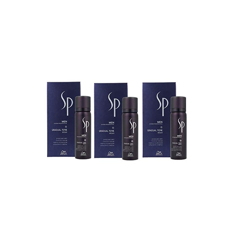 Wella SP Men Gradual Tone Brown Set of 3 (60