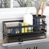 Sink Caddy, Sponge Holder for Kitchen Sink with High Brush