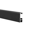 STAS Cliprail Pro Picture Hanging System Set - Black- Covers