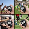 Stopwatch, Amble Countdown Timer and Stopwatch Record 20 Memories Lap