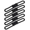 5Pcs Bikes Light Replacement Mount Silicones Band Elastics Belt Tie