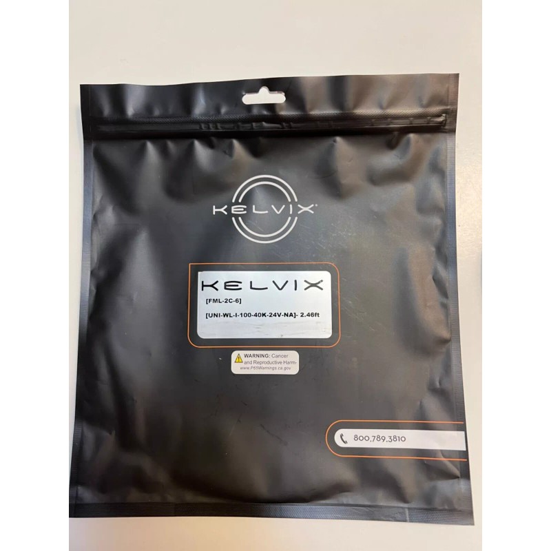 KELVIX 2.46ft KELVIX 4000K 24VDC White Static LED Strip Indoor