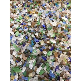 Micro Sea Glass, Jewelry Sea Glass, Ocean Glass, 1OZ, Tumbled Beach Sea Glass, Seaglass, Craft Glass, Frosty Art Glass, Blues, Yellow, Red, Pink, Purple, White, Green, Brown, Very Small