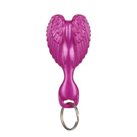 Baby Hair Brush Tangle Angel with Key Ring Fuchsia 21616