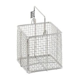 Washing Basket (Square Type) SS W100XD100XH100MM Cleaning Basket Basket (Cleaning Basket)