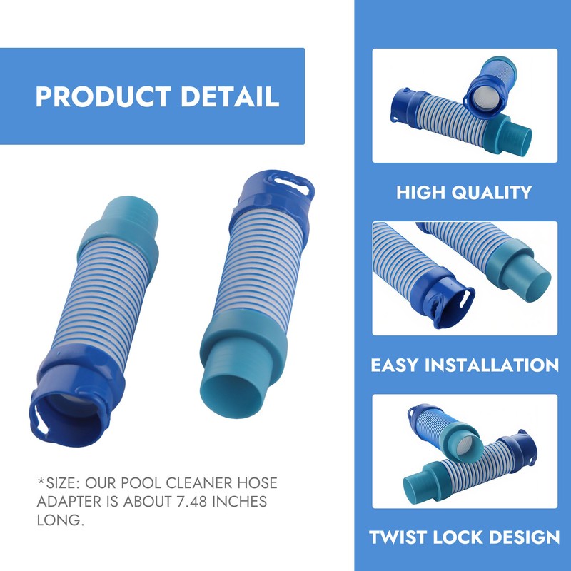 RiseDirectly Pool Cleaner Hose Adapter for MX6, MX8, X77094 Swimming