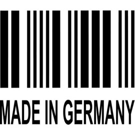 Made in Germany VW VAG Euro European Graphic Car Truck Windows Decal Sticker - Die cut vinyl decal for windows, cars, trucks, tool boxes, laptops, MacBook - virtually any hard, smooth surface