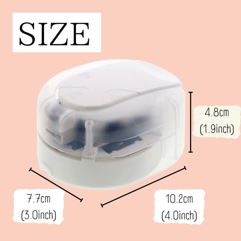 Sunstar Stationery S4765060 Corner Cutter, Kadomaru PRO NEO, White
