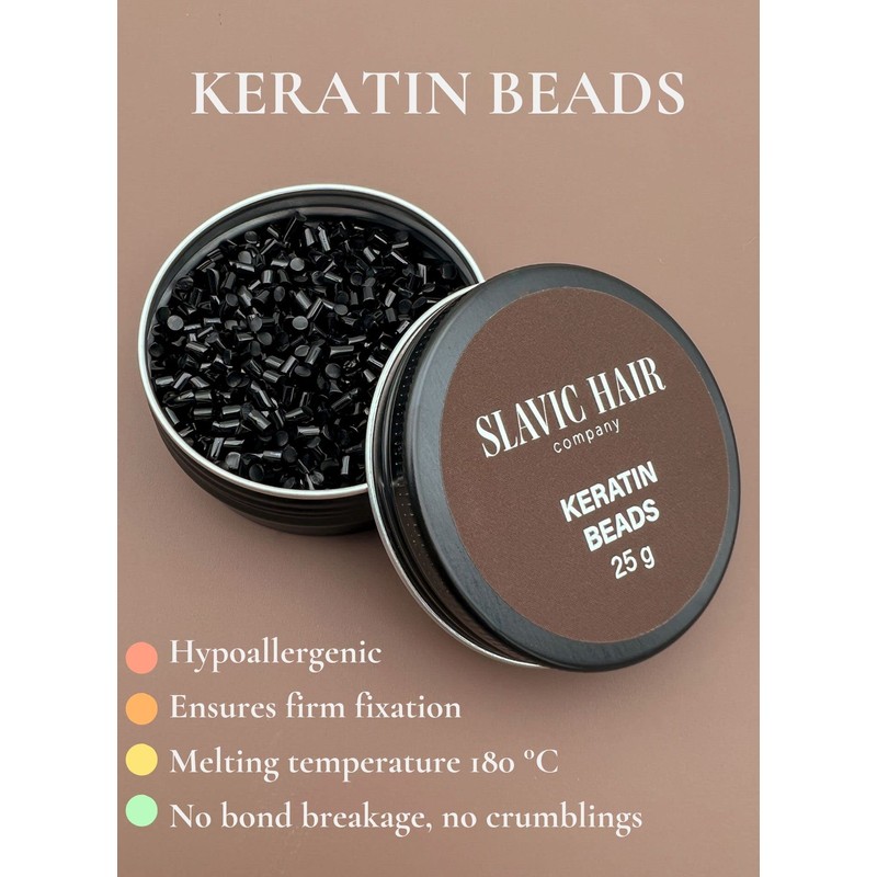 0.9 OZ Italian Keratin Glue for Hair Extensions Hot Fusion