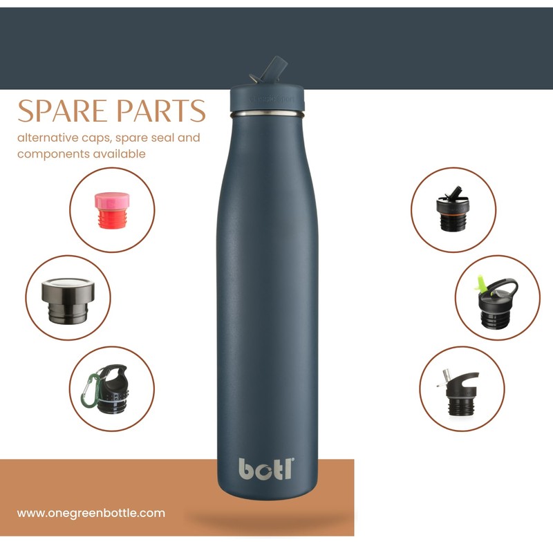 BOTL Evolution Stainless Steel, BPA/BPS Free, Insulated and Leakproof Straw