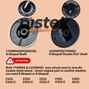 Pistek 4 pack Y700854 AP4290230 PS2201285 Surface Burner Knob for