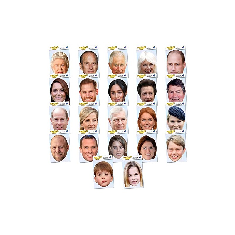 MEGA PACK - All 22 Royal Family Masks - Royal