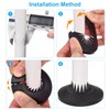PATIKIL Water Pipe Cover Decoration Fit 0.55"-1.77"(14-45mm), 4 Pcs Flange