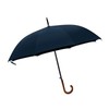 Long Umbrella Long Wooden Handle Windproof Retro Style Water Resistant