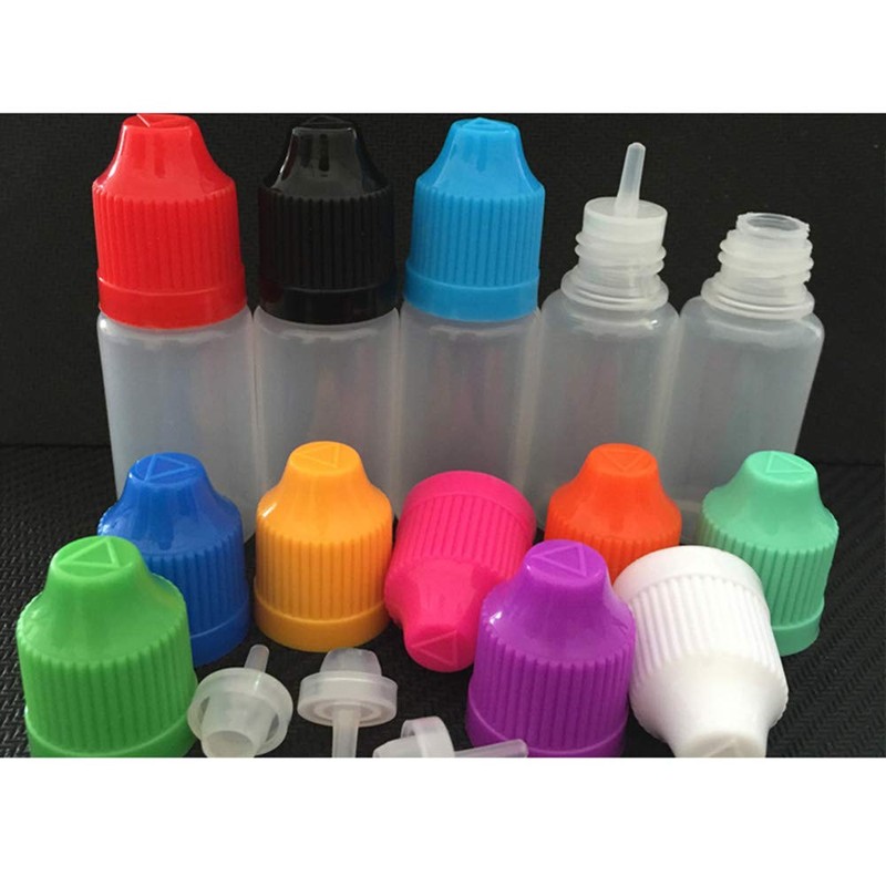 10pcs10ml Lab Dropping Bottles,Squeezable Plastic Liquid Dropper Bottles,Empty Eye Liquid